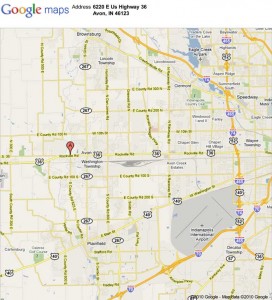 Location of Hendricks Design & Print